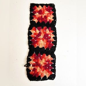 #83- Granny square water bottle bag.